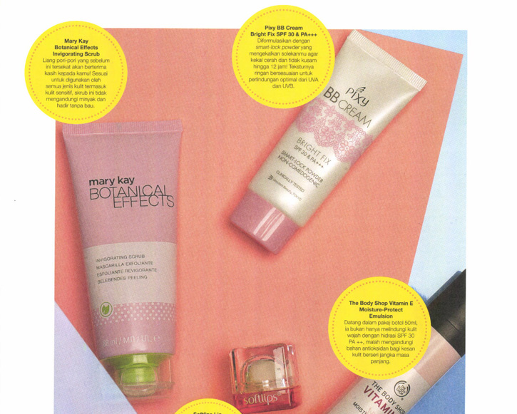 Mary Kay Botanical Effects Invigorating Scrub As Seen In Remaja January 2017