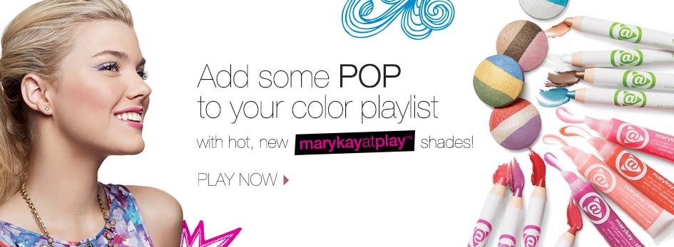 Add some POP to your color playlist with hot, new Mary Kay at Play shades! 