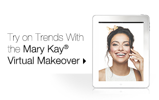 Use the mobile app to try on summer trend looks from Mary Kay®.